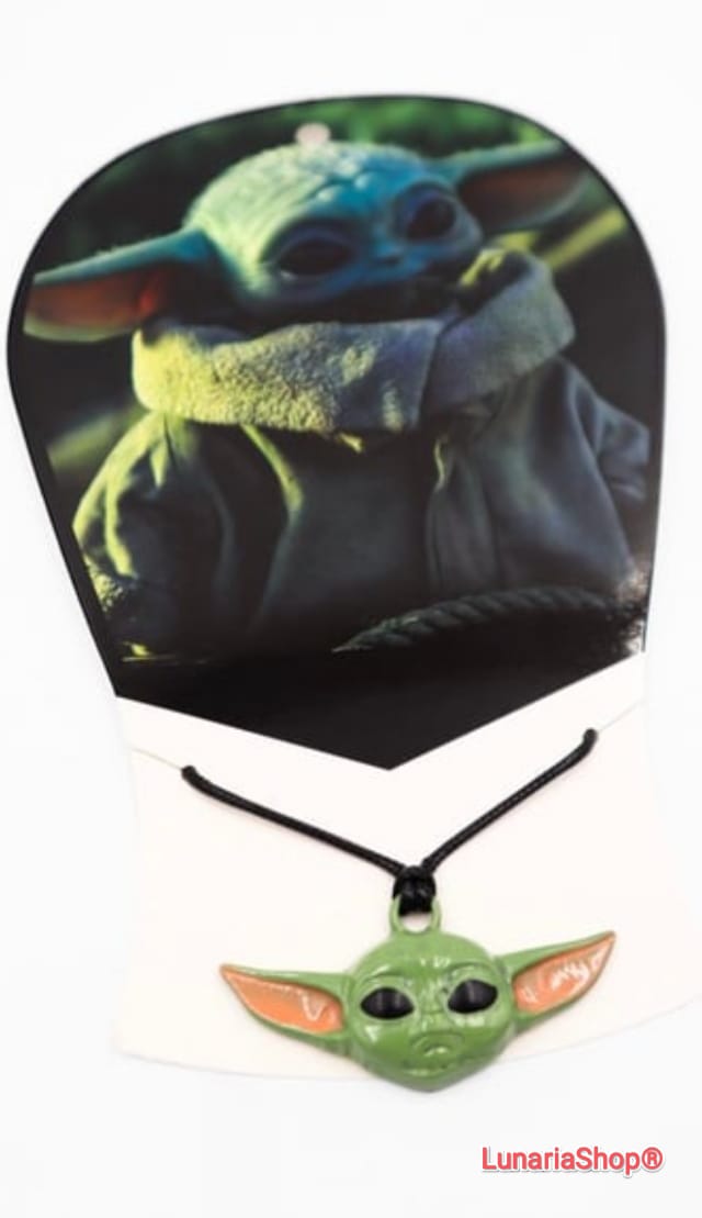 Siyah İpli Yoda Kolye